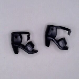 Baby Spice It Up Emma Scary Mel B Galoob Fashion Doll Black Y2K High Heels Shoes